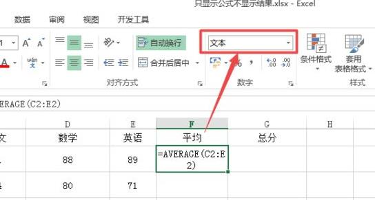 excel函数不显示结果只显示公式解决方法(函数不显示直接显示公式)