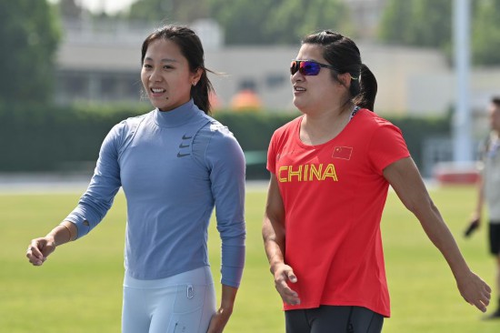 全力冲刺！中国田径女子4X100米接力队力拼奥运资格