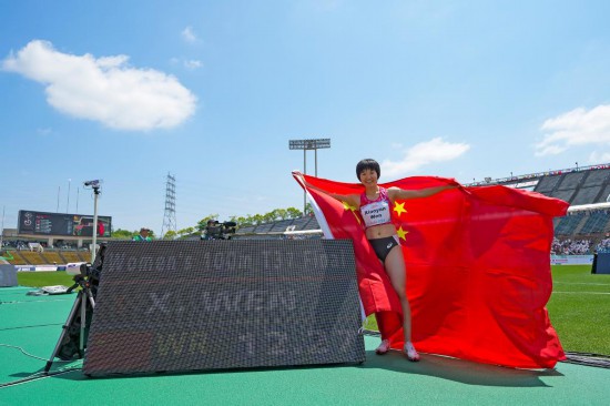 残疾人田径世锦赛：中国队延续夺金势头